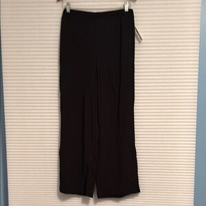 Black Wide-Leg Pants